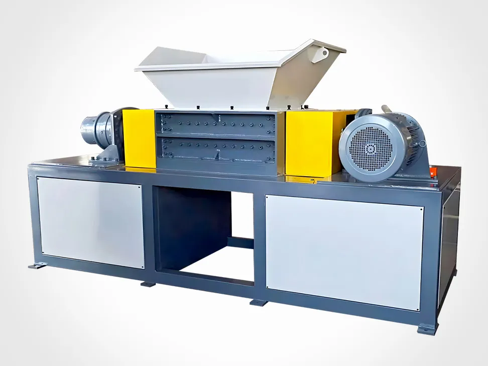 Double Shaft Plastic Shredder — High Torque Industrial Shredder